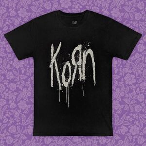 Official Korn "Still A Freak" Spray Paint Double Sided Band T-Shirt | Size M